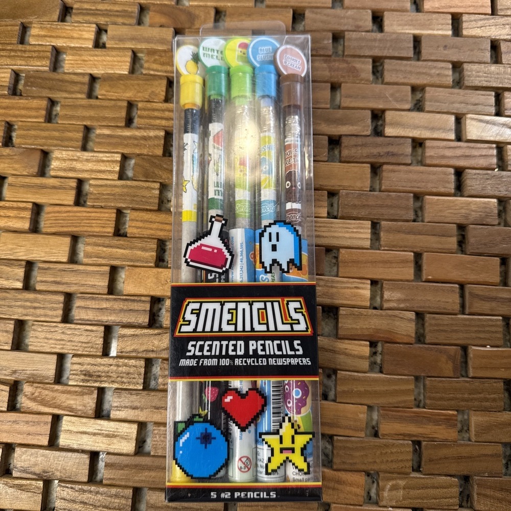 Smencils 5-Pack of HB #2 Scented Pencils